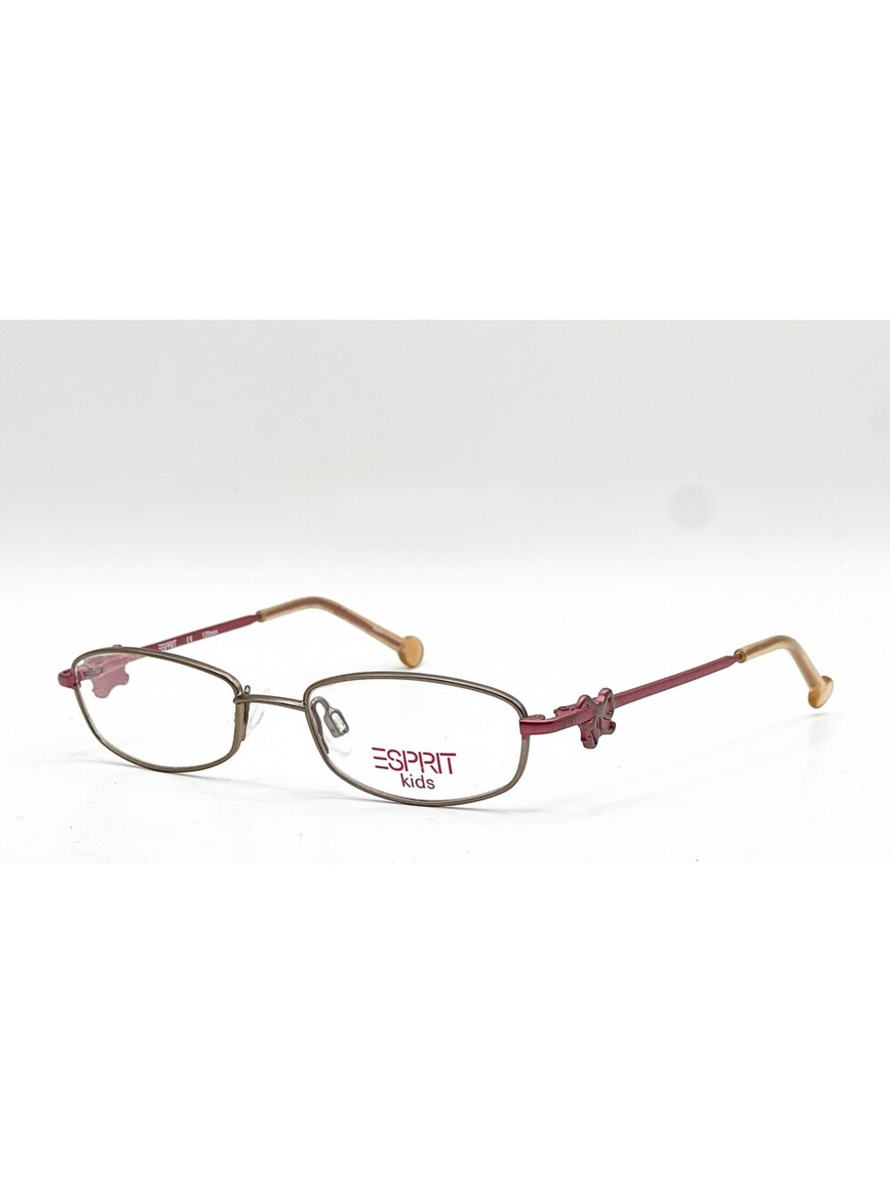 Esprit Kids Et17375 535 Brown Pink Authentic Eyeglasses 45-16-120